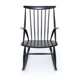 Rocking chair design Illum Wikkelso For Niels Eilersen