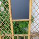 Vintage rattan wardrobe