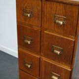 Vintage apothecary furniture in oak, Germany, 1940s