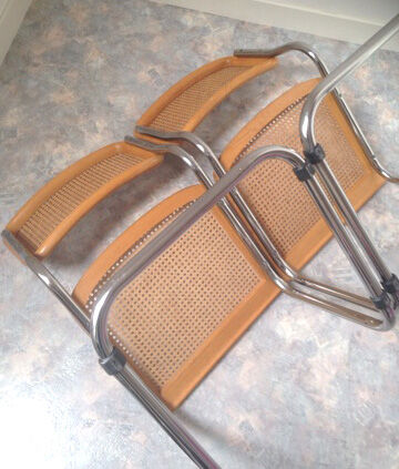 Cesca B32 chairs design Marcel Breuer