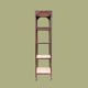 Antique workshop furniture, industrial shelving