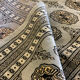 New grey bokhara runner rug - 78x234cm