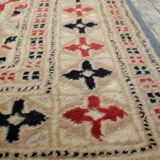 Handmade wool and silk Persian rug