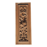 Panel, pediment, bas-relief in carved wood