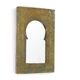 Moroccan rectangular brass mirror, 60s