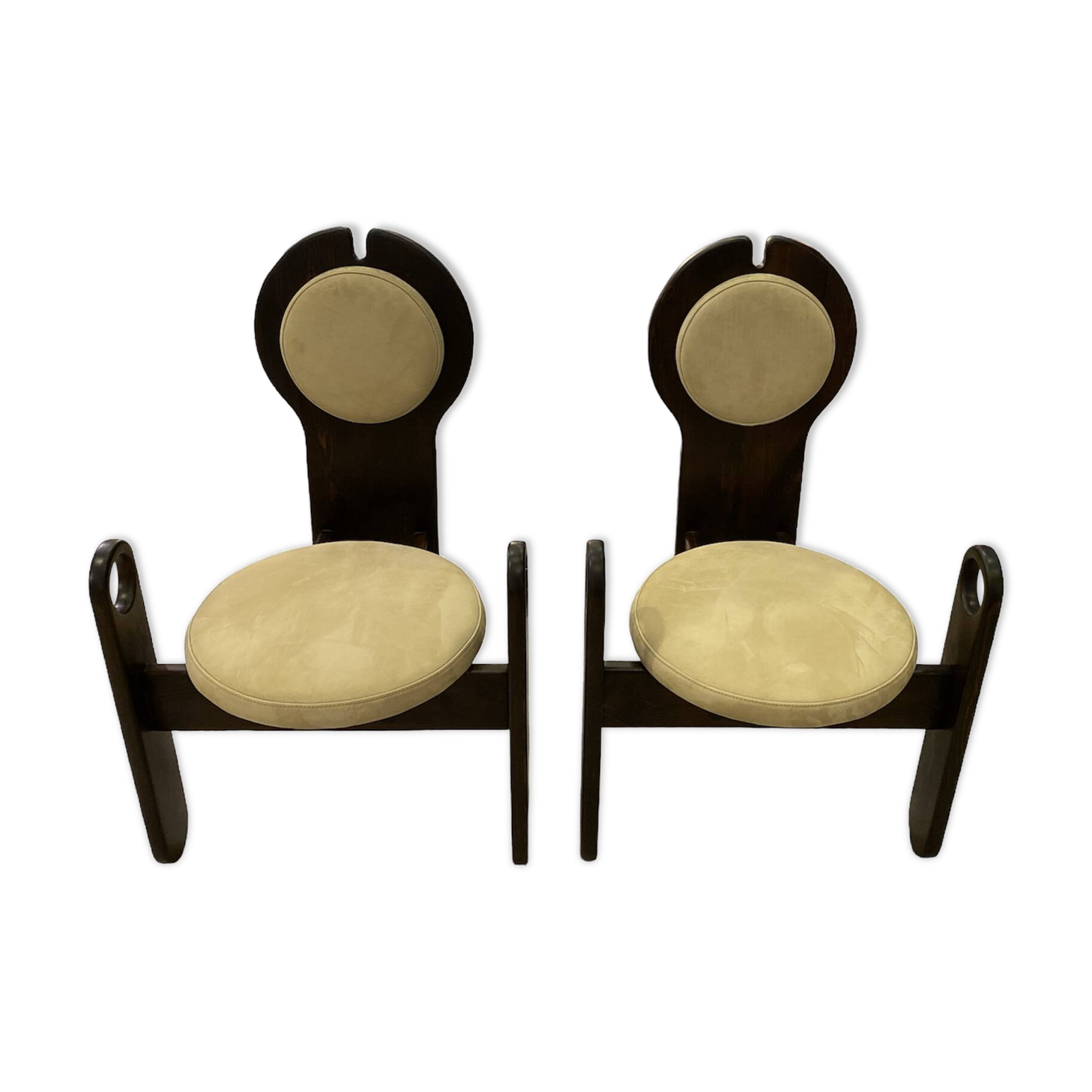 Pair of Mid-Century Lounge Armchairs by Szedleczky Design