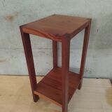 Vintage solid wood side table
