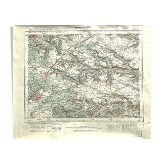 Map of Rambouillet November 1931