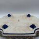 Table centre in earthenware in the style of gien.