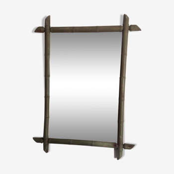 Miroir bambou - 91x67cm