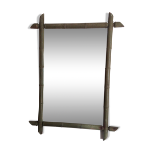 miroir bambou - 91x67cm
