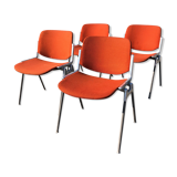 Chaises DSC 106 par Giancarlo Piretti pour Castelli