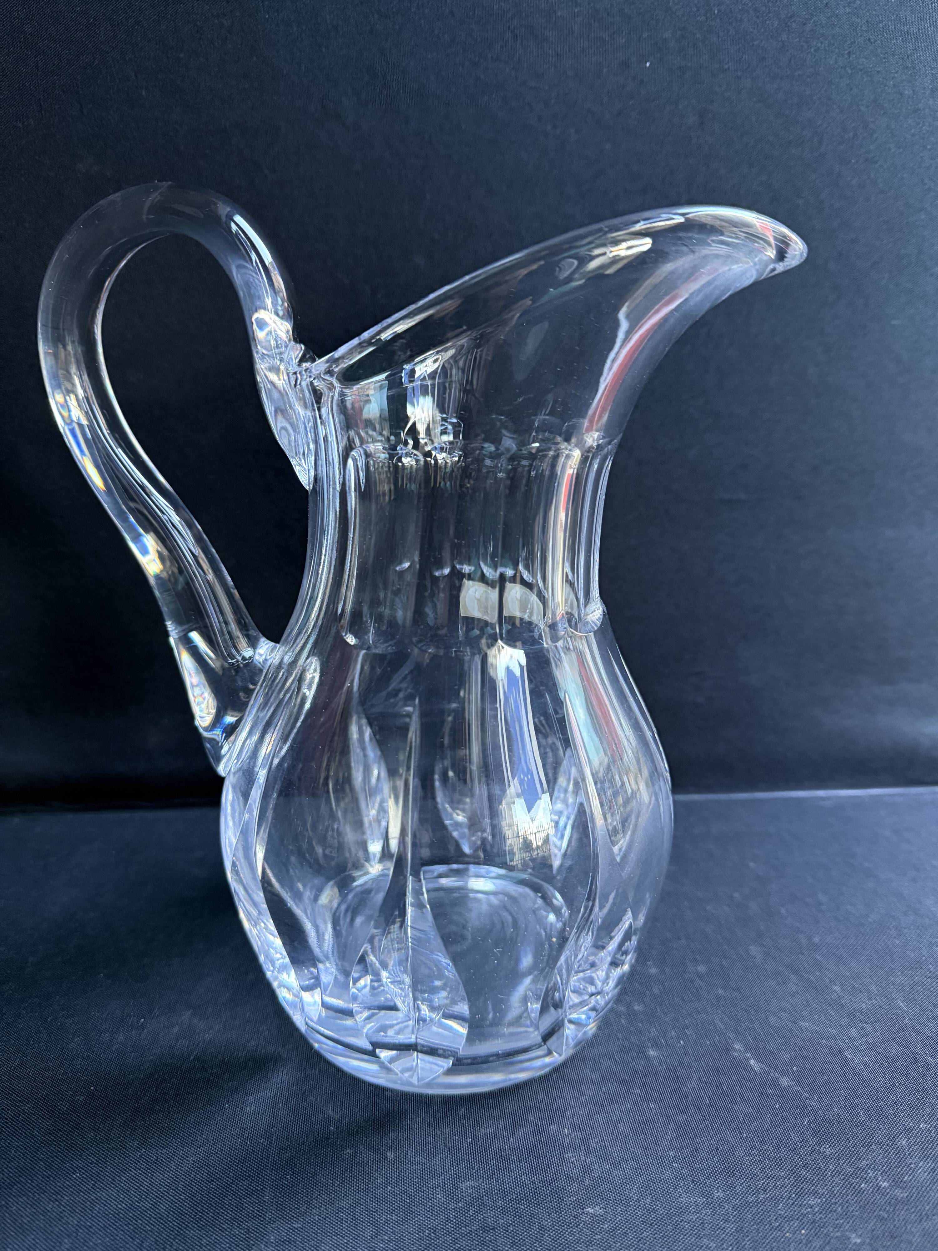 Cut crystal jug – Saint Louis Cerdagne service