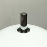 Italian space-style floor lamp from the 1960s with a stone base.