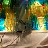 Pair of raak glass appliques, Willem Van Oyen, Chartres model