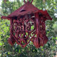 Vintage wrought iron lantern