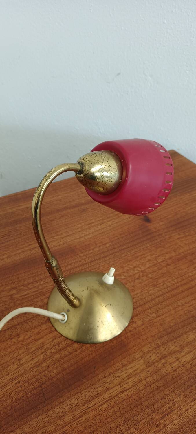 1950s brass lamp