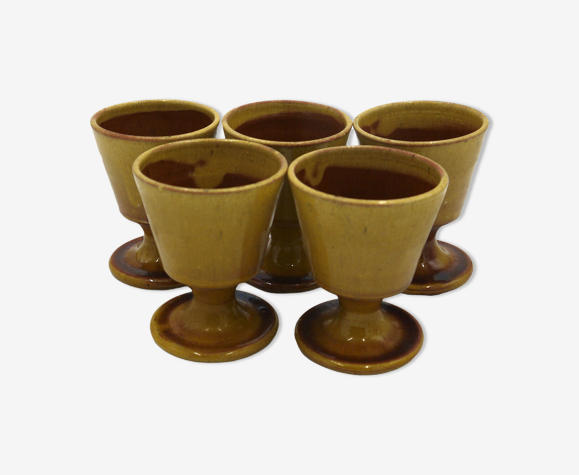 Lot de 5 tasses en céramique