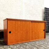 Golden oak sideboard