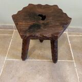 Brutalist Tripod Stool