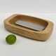 Solid wood bowl/plateau – vintage Scandinavian design – Sweden