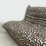Canapé 2 places Togo vintage Ligne Roset 'Duo-tone'