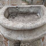 Reconstituted stone sink from the early 20th century.