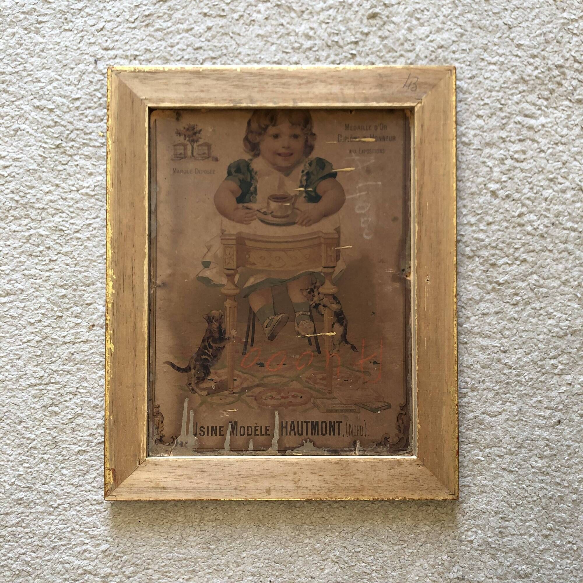Peinture à l'huile signée A Signoret Vaillant