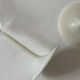 Set of 9 champagne glasses in glass and frosted opaline glass, France 1970