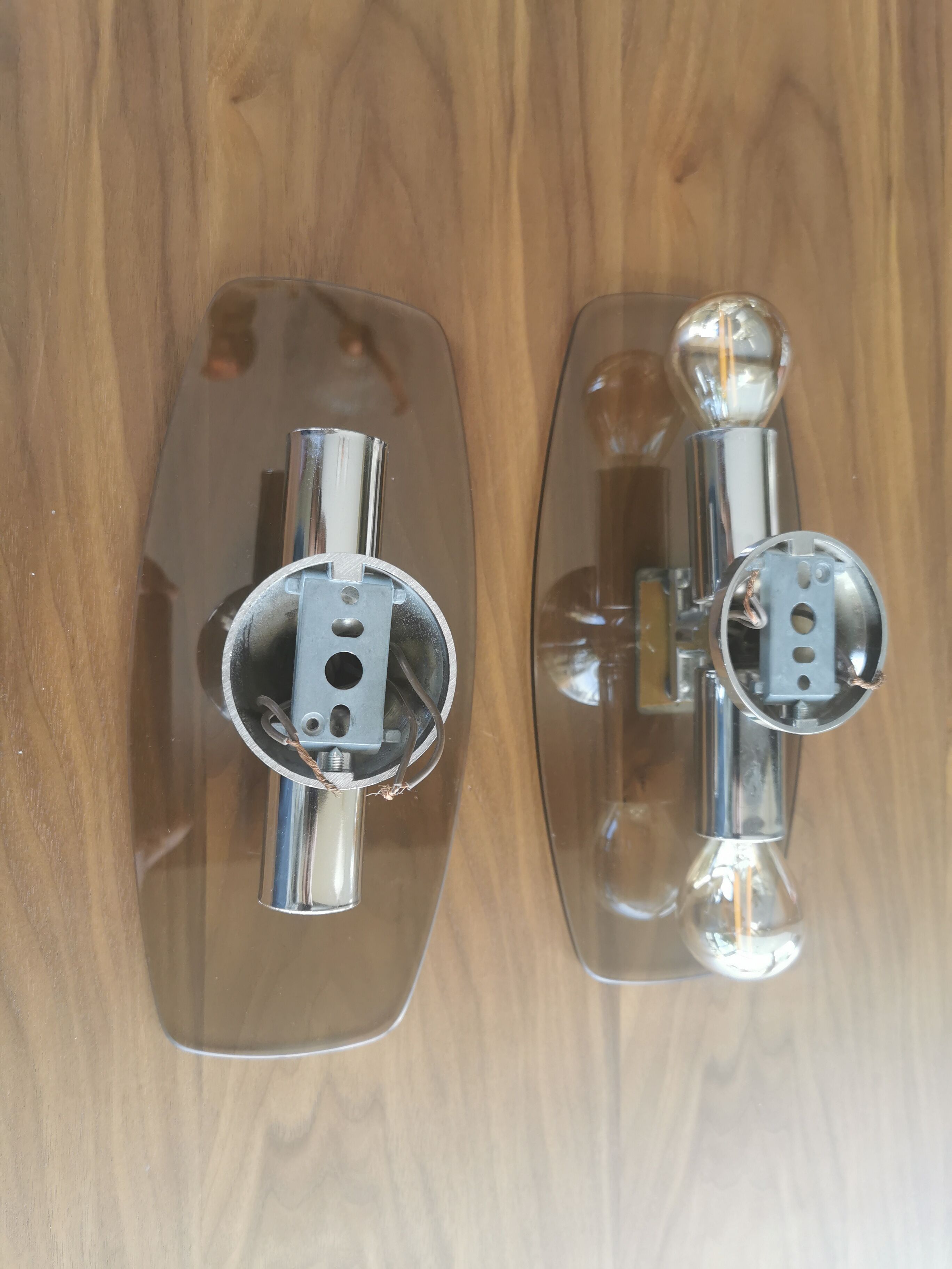 Pair of wall sconces