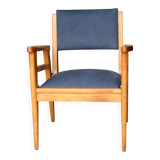 Retractable armchair david freres, marseille (1950s).