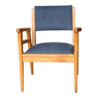 Retractable armchair david freres, marseille (1950s).