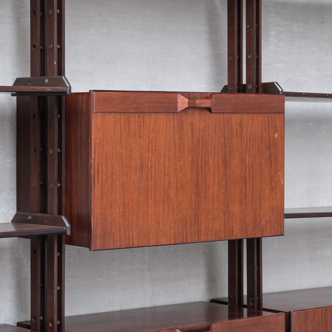 Italian Mid-Century Large Shelving Display