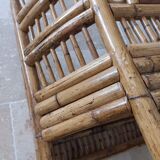 Rattan club chairs