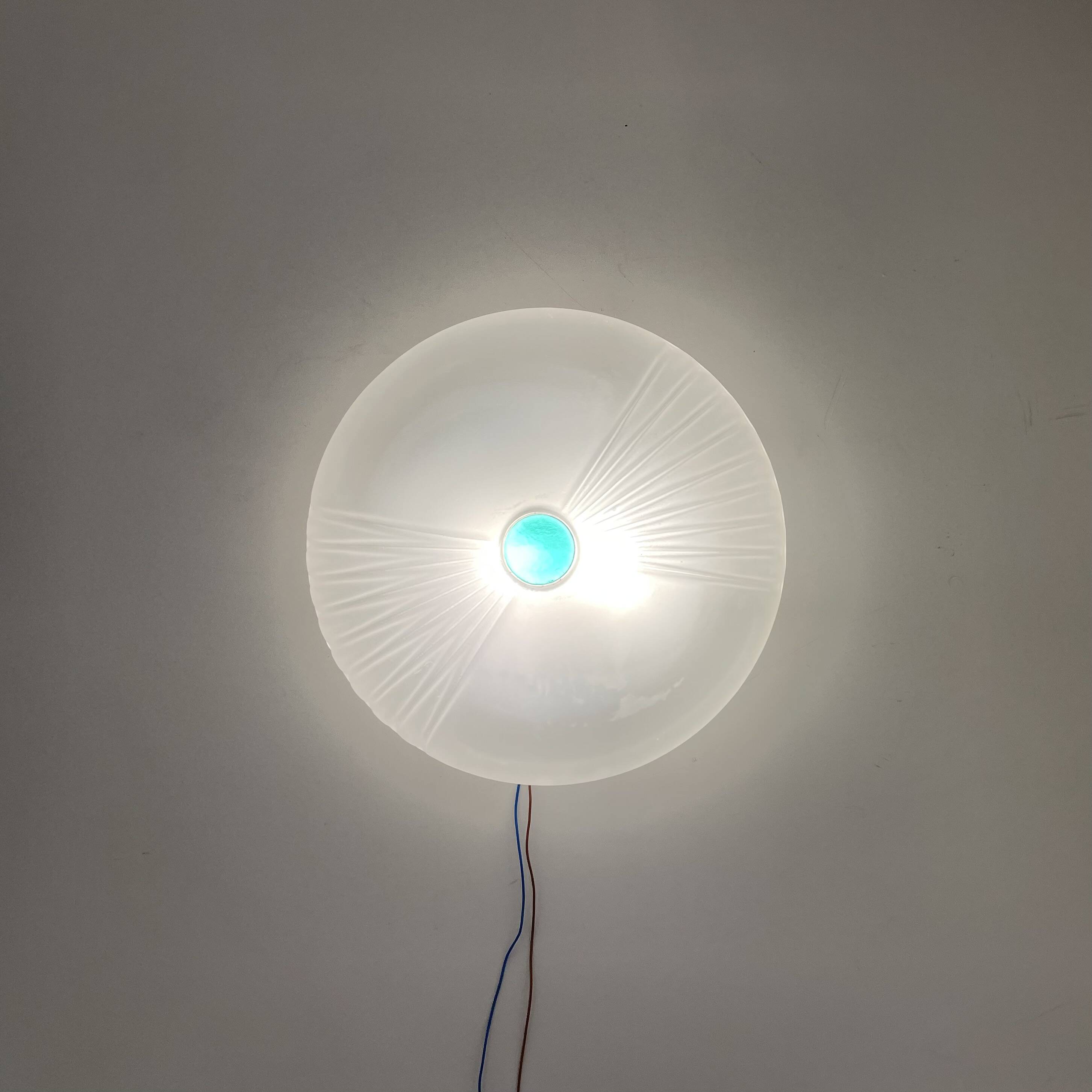 Murano Ceiling or Wall Lamp, 1980s