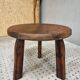 Vintage coffee table brutalist side table plant table 60 cm