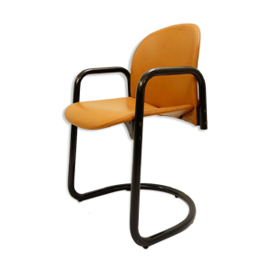 chaise Dialogo en cuir