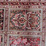 Vintage 1950s Persian Qum silk rug 72cm x 140cm