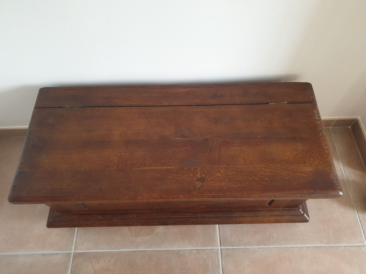 Old oak box