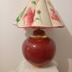 Lampe vintage avec pied rond