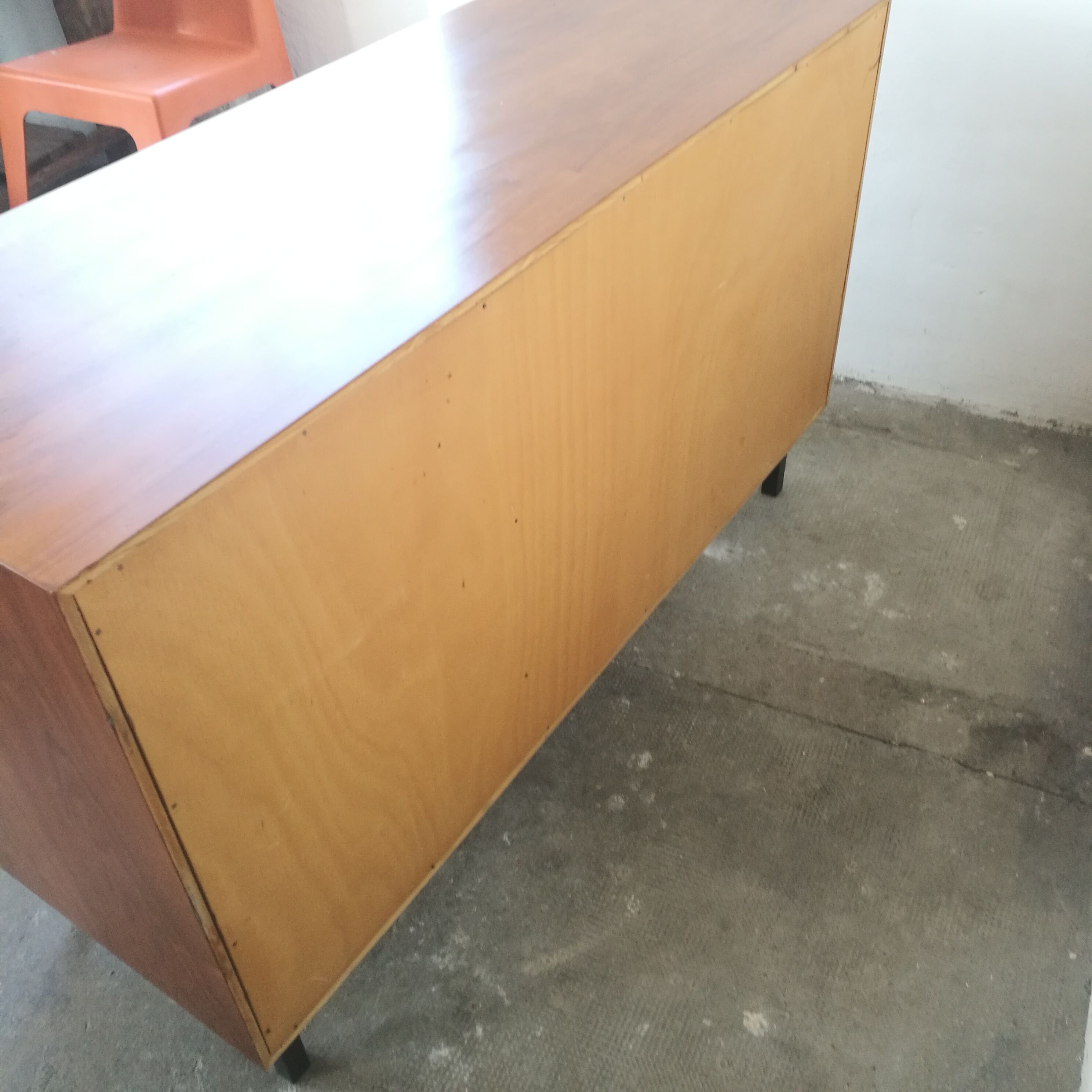 Scandinavian style sideboard, sliding doors