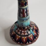 Vase en faïence coloré ancien 1930