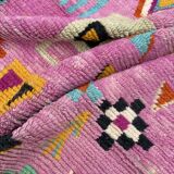 Modern boujad wool boujad rug