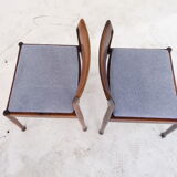 Mid Century Modern Dining Chairs, Set of 4, 1960's