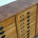 German beech apothecary cabinet, 1930s