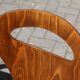Pair of "Fourmi" bistro chairs Baumann France 1960s