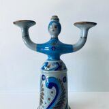 Mexican ceramic candle holder