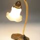 20th century glass and metal table lamp, Austria-Hungary, 1890s