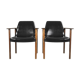 Pair of armhairs by Sven Ivar Dysthe for Dokka Møbler, 1960