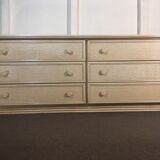 Rattan dresser